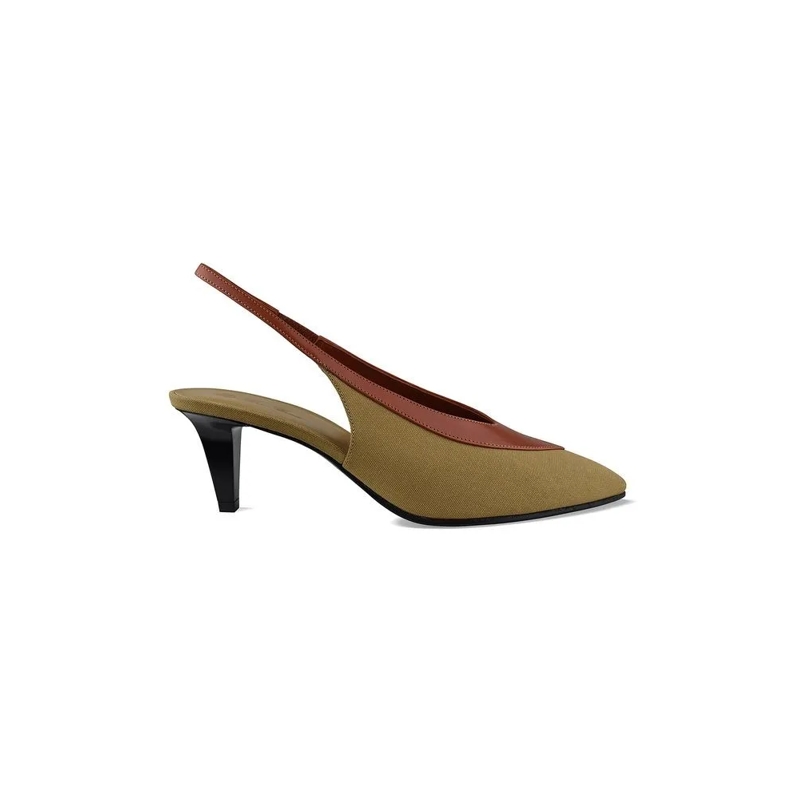 Loro Piana Escarpins Rebecca Pumps Brown