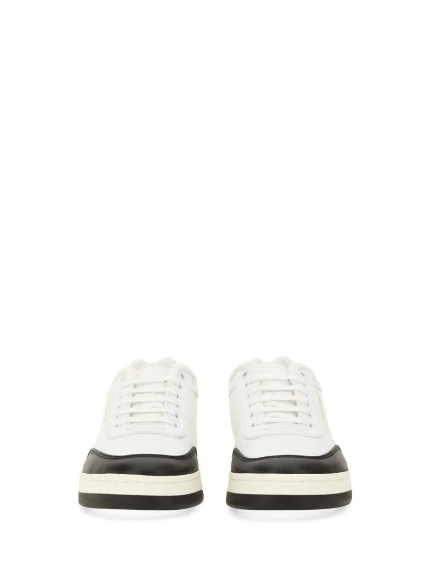 Thumbnail - Saint Laurent Low-Top Sneaker - Pelle Liscia "Sl/61" Sneaker - Gr. 41 (EU) - in Weiß - für Damen