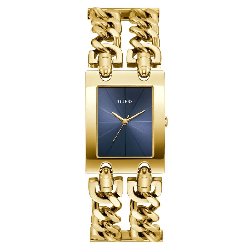 Guess Quarzuhr Quarz-Analoguhr Mod Heavy Metal gold