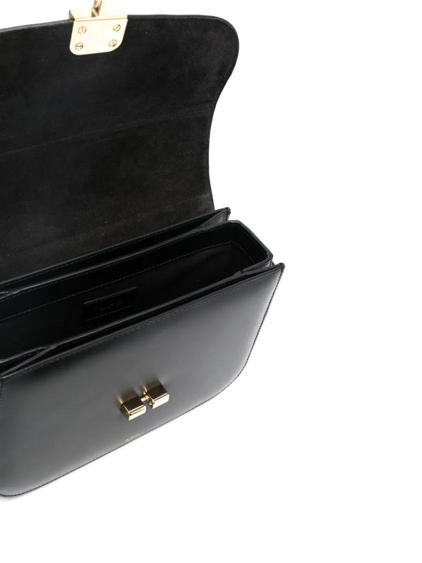 A.P.C. Hobo bags Sac Grace Small Shoulder Bag in zwart