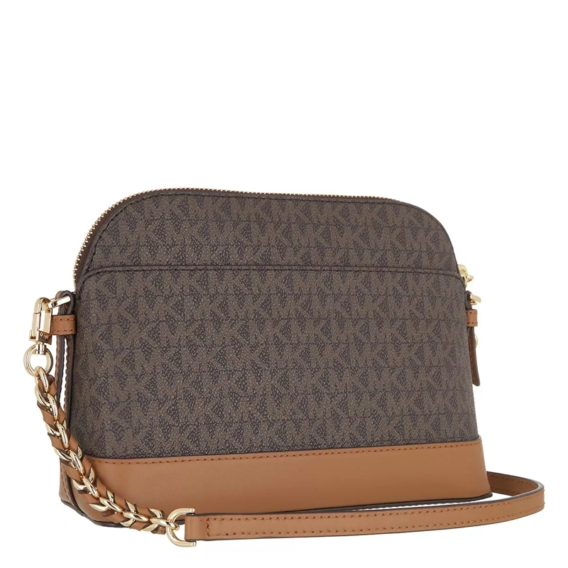 MICHAEL Michael Kors Crossbodytas Jet Set Charm Large Dome Crossbody Brown Acorn(Image 3)
