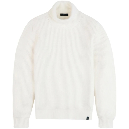 Fay Sweatshirts Sweaters White weiß