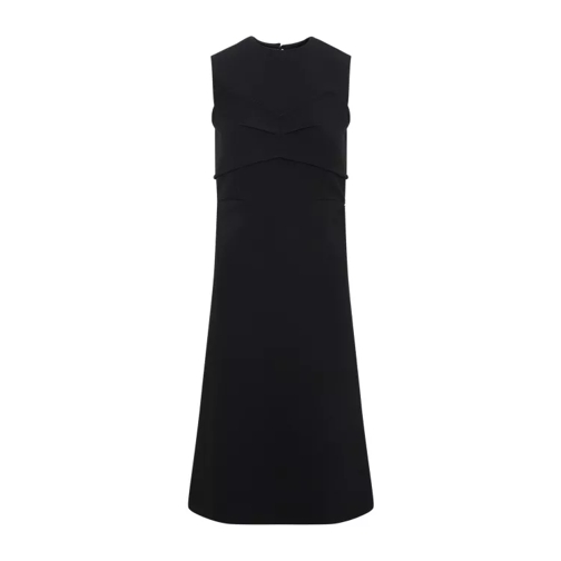 Sportmax Mirto Black Polyester Dress Black 