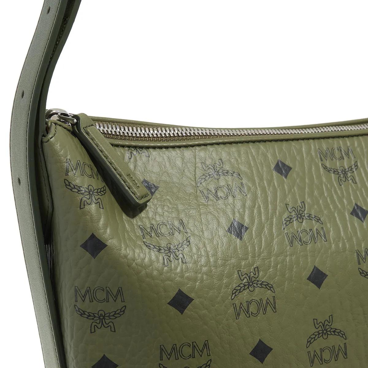 MCM Hobo bags Aren Hobo Large in groen