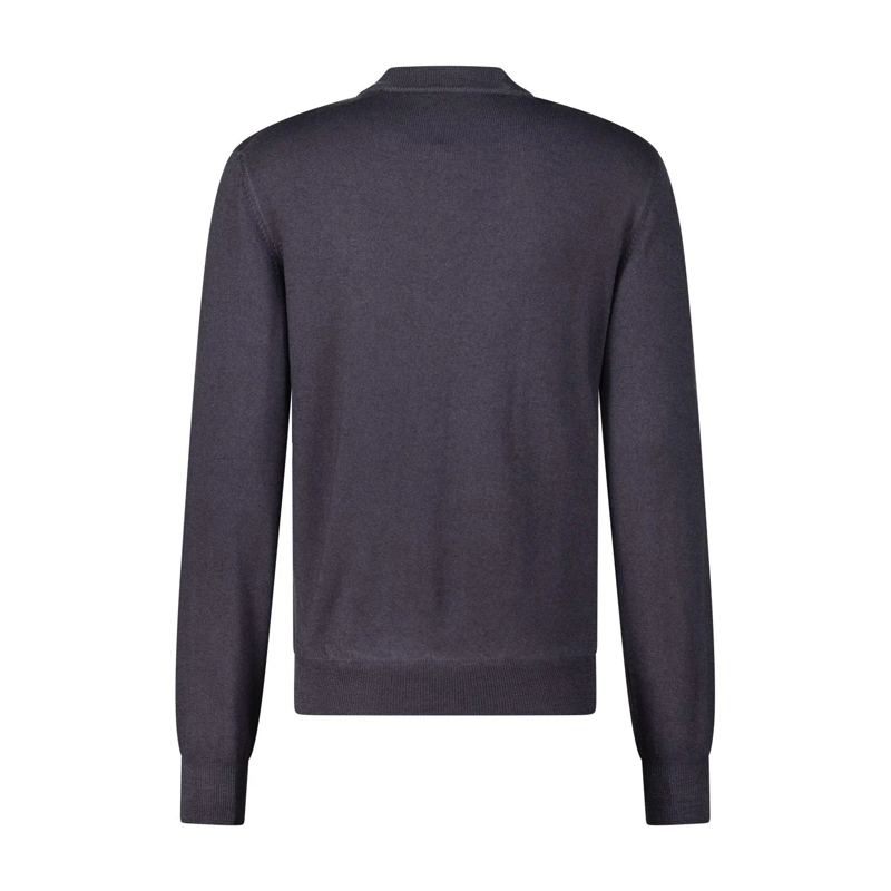 Gran Sasso Rollkragenpullover Strickpullover aus Wolle blau(Image 2)