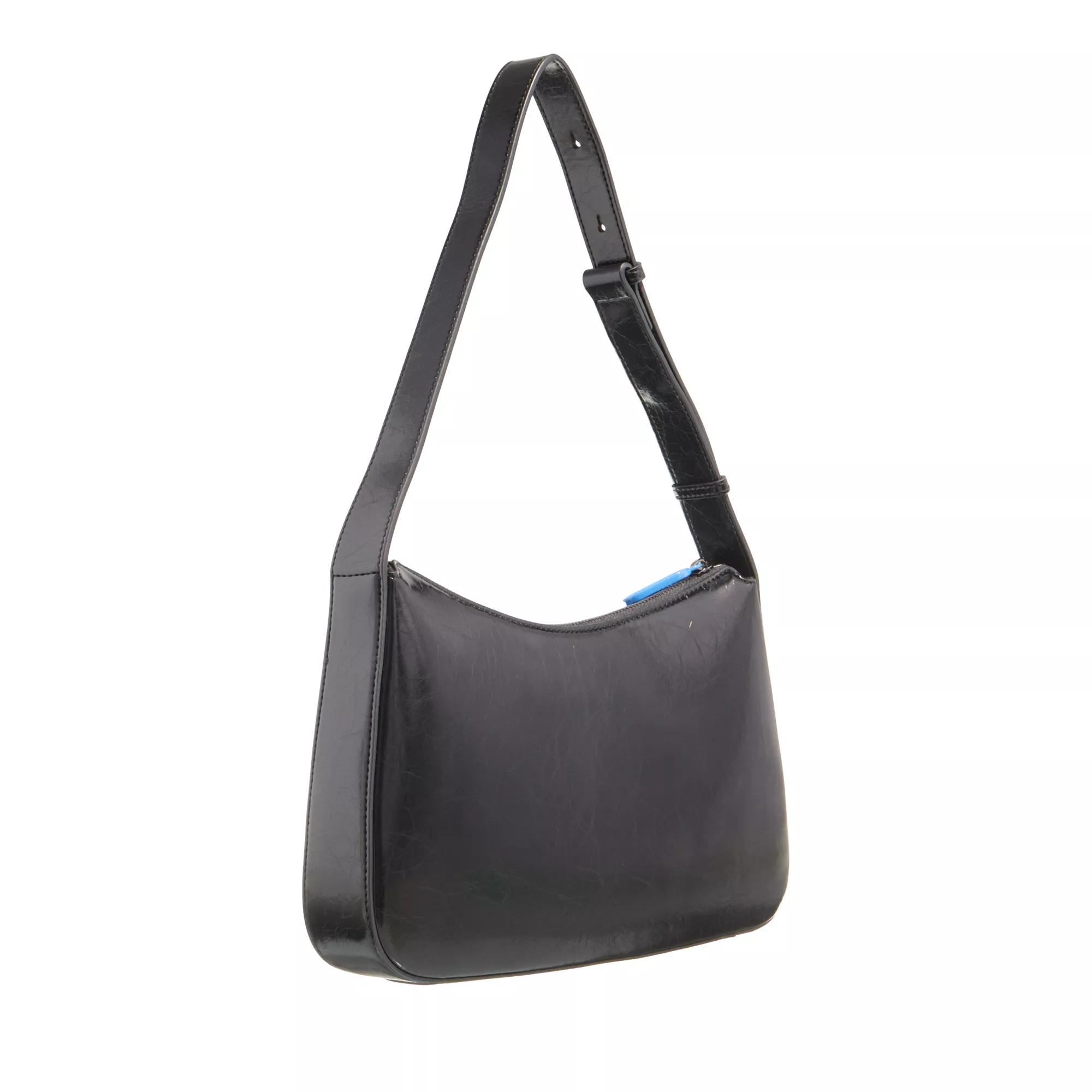Karl Lagerfeld Jeans Hobo bags Essential Logo Shoulderbag in zwart