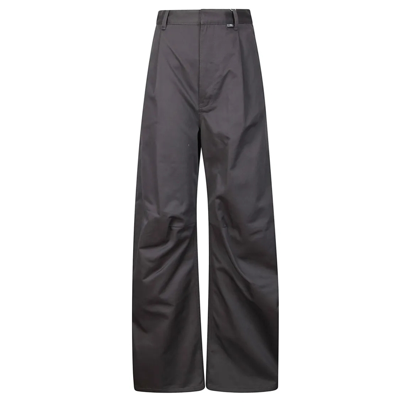 MM6 Maison Margiela  Tailored Straight Leg Pants Black