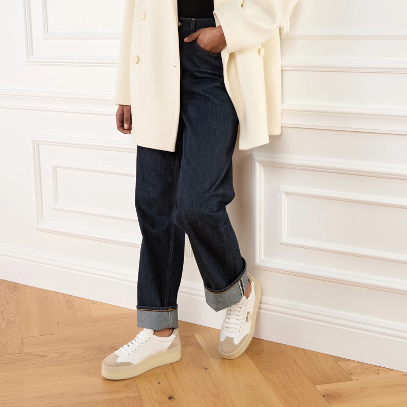 Prada Low-Top-Sneaker Downtown Bold Bianco(Image 3)