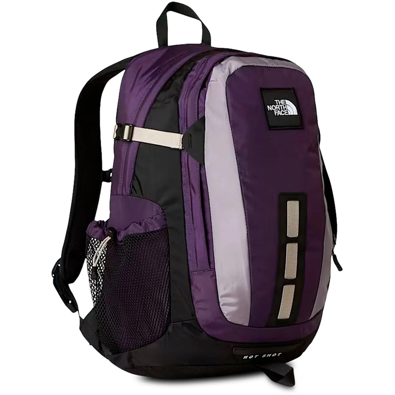 The North Face Rucksack Zaino Hot Shot con Tasche in Rete lila