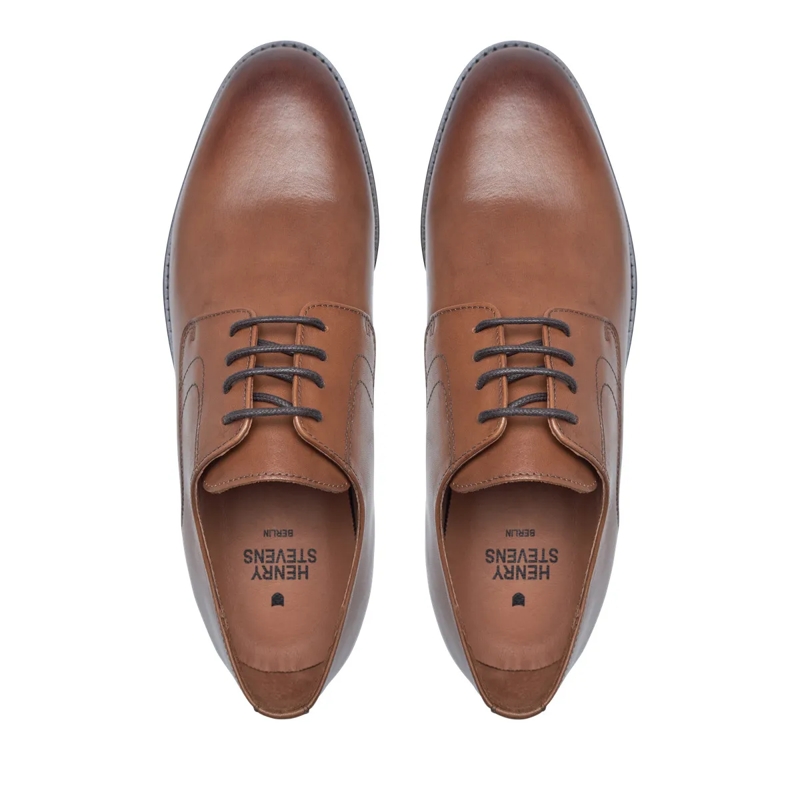 Henry Stevens Chaussures à lacets Schnürer Wallace PD cognac(Image 4)