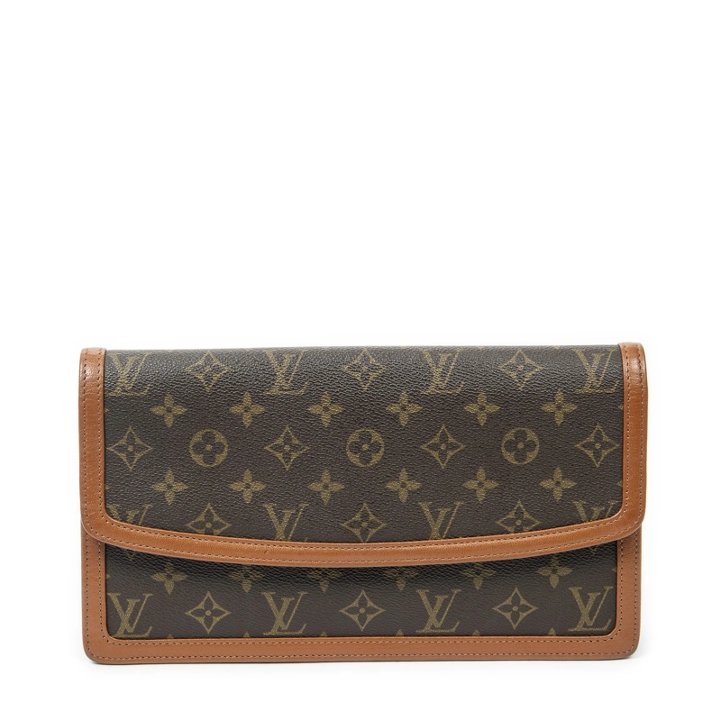 Louis Vuitton Crossbody Bag Pochette Dame GM braun