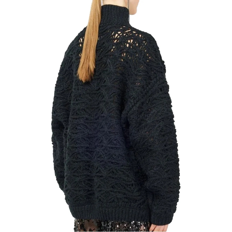 Semi Couture  Semicouture  Truien Zwart S4wc31 schwarz(Image 3)