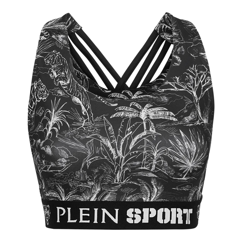 Plein Sport Top Sport Top schwarz