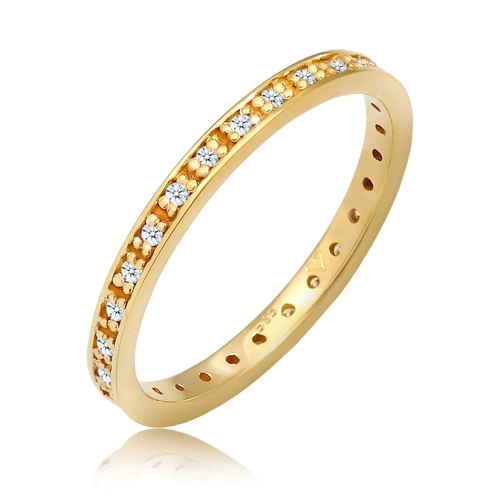 Elli Ring Ring Verlobungsring Diamant (0.14 ct) 585 Gelbgold gold