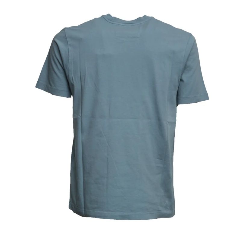 CP Company T-Shirt 24/1 Jersey Short-Sleeve T-Shirt Blue(Image 4)