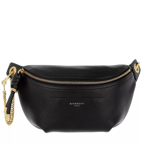 Givenchy Whip Bum Bag Smooth Leather Black Midjeväskor