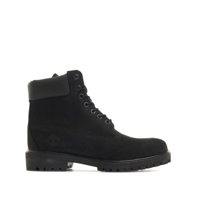 Timberland Bottes Laced Ankle Boot With Logo Black