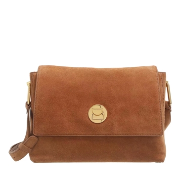 Coccinelle Liya Suede Crossbody Bag Caramel Caramel Crossbody Bag