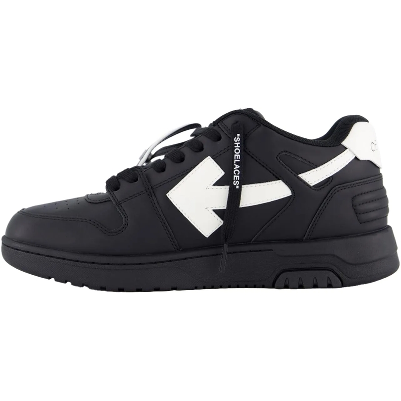 Off-White Low-Top-Sneaker 'Out Of Office' Sneakers Black(Image 4)