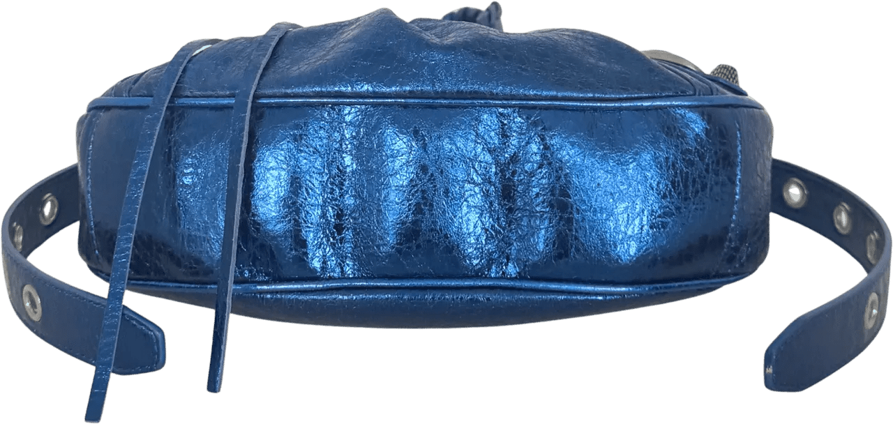 Thumbnail - Balenciaga Hobo Bags - Balenciaga Le Cagole XS Metallic Blue / very good - Gr. unisize - in Blau - für Damen