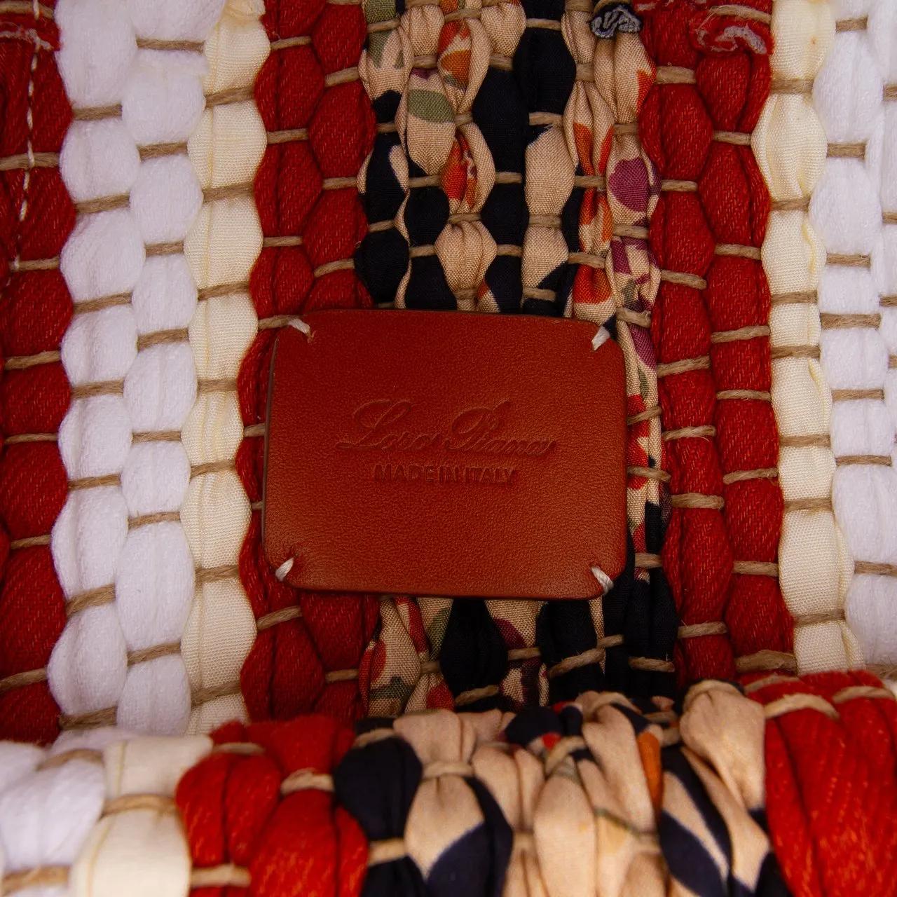 Thumbnail - Loro Piana Shopper - Crochet Wool and Silk Blossom Tote - Gr. unisize - in Braun - für Damen