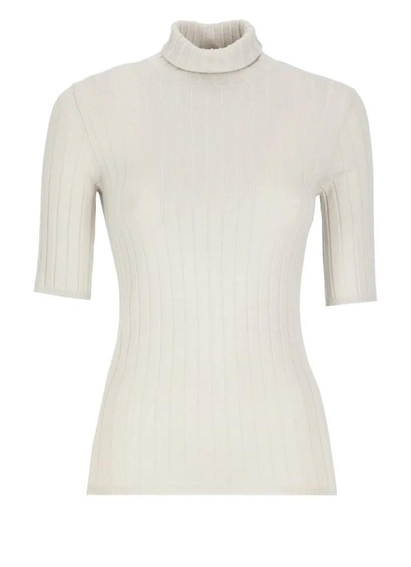 Brunello Cucinelli - Ivory Cashmere Sweater - Größe S - weiß