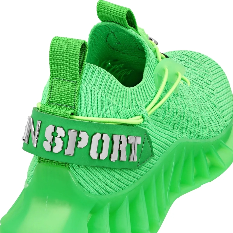 Plein Sport Low-Top-Sneaker Runner Sneaker grün(Image 8)