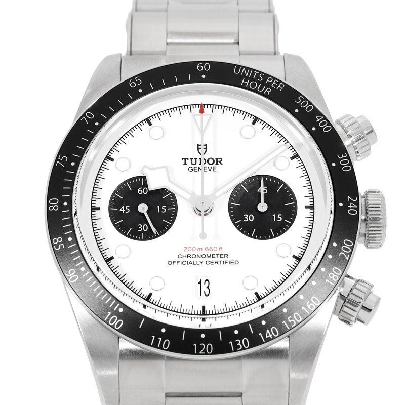 Tudor Automatikuhr Black Bay Weiß