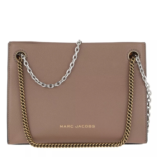 Marc Jacobs Double Link 27 Crossbody Bag Leather Cappucino Cross body-väskor