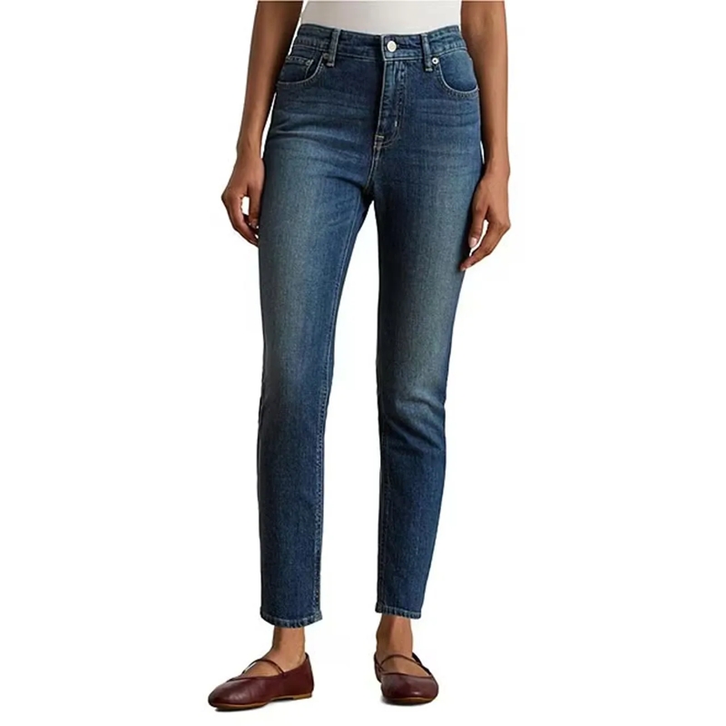 Ralph Lauren Jeans à jambe droite Jeans Atecco Wash grau