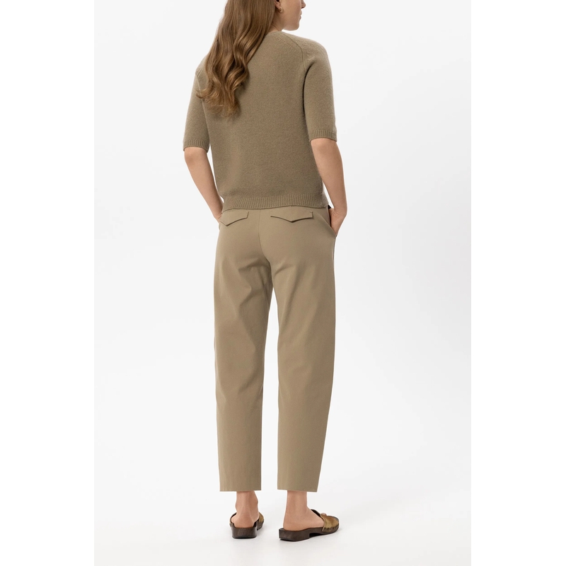 Luisa Cerano Stoffen broek Baumwoll-Barrelleg-Pants salbei(Image 4)