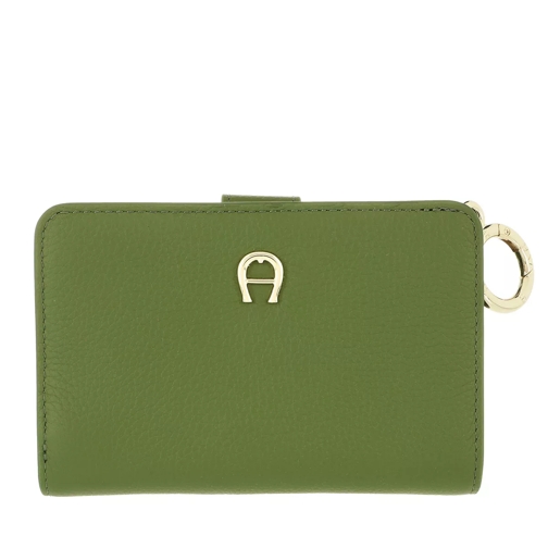 AIGNER Combination Wallet Pesto Green Bi-Fold Wallet