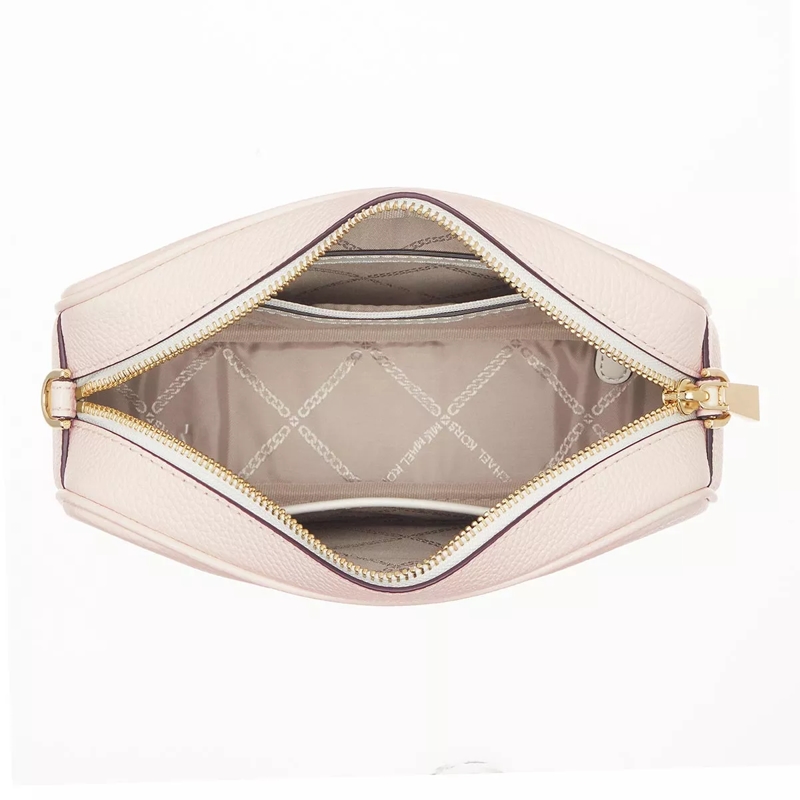 MICHAEL Michael Kors Camera Bag Jet Set Medium Camera Bag Lt Cream(Image 9)