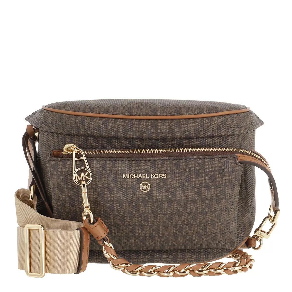 Michael Kors Crossbody Bags - Slater Medium Sling Pack Messenger - Gr. unisize - in Braun - für Damen