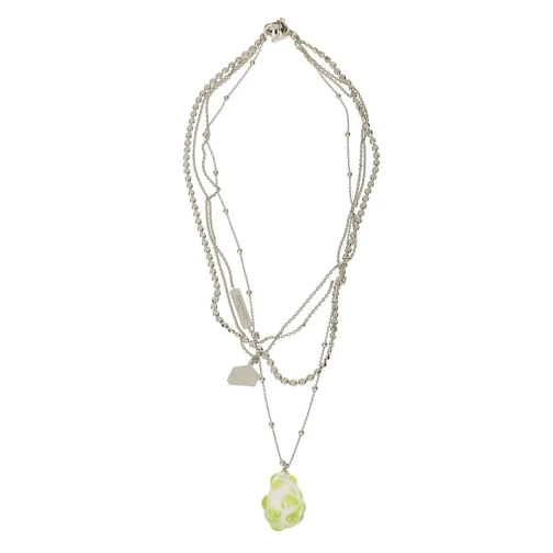 Panconesi Mittellange Halskette Necklace With Charm Silver