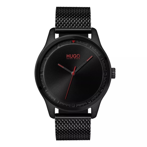 Hugo Quartz Watch Move Black Dresswatch