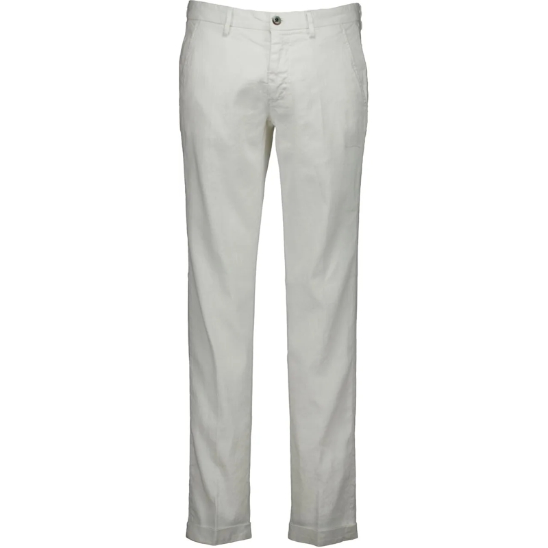 Mason's Chino Masons  Chino Wit Mbe111 weiß