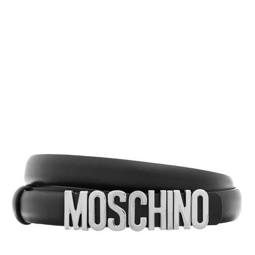 Moschino Belts Fantasia Nero Dunne Riem