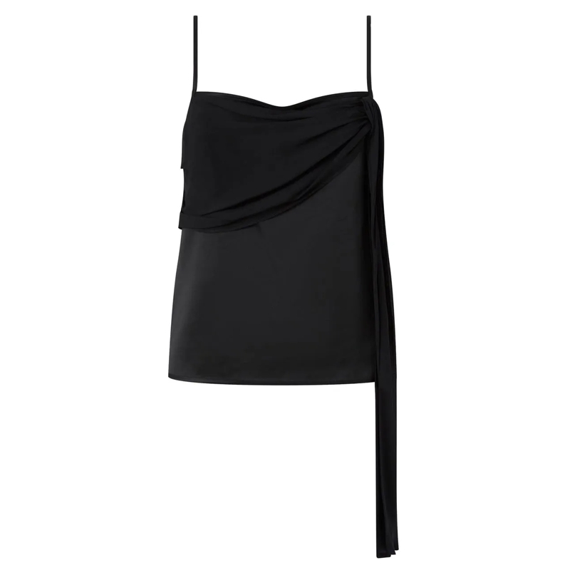 Pinko T-shirt Top Nero Limousine schwarz
