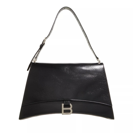 Balenciaga Crush Sling Bag 1000 black Shoulder Bag