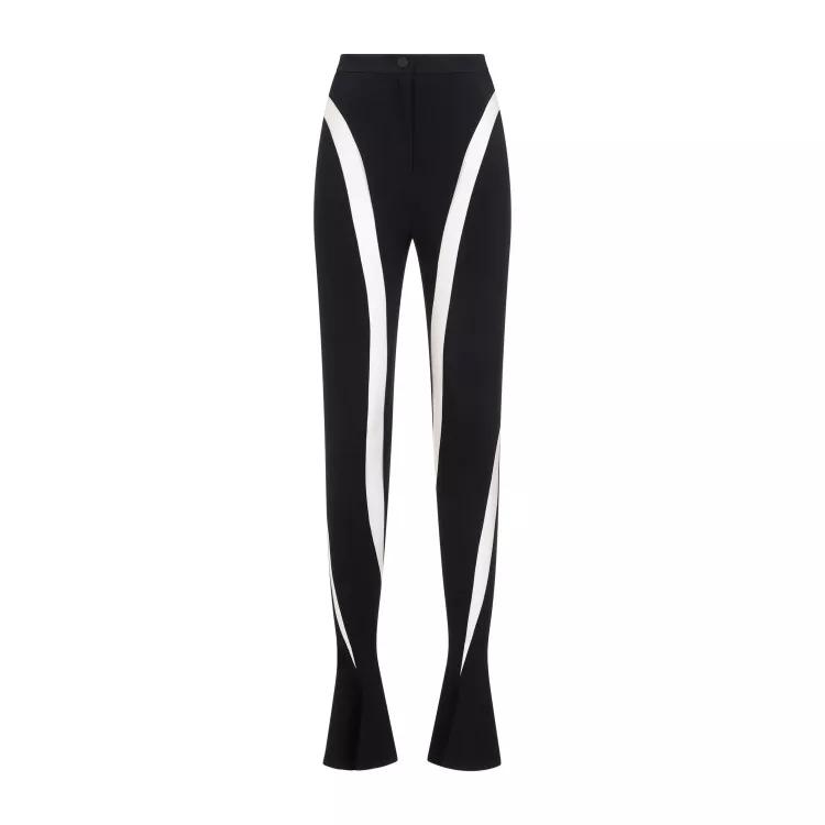 Mugler - Black Pants - Größe 36 - black