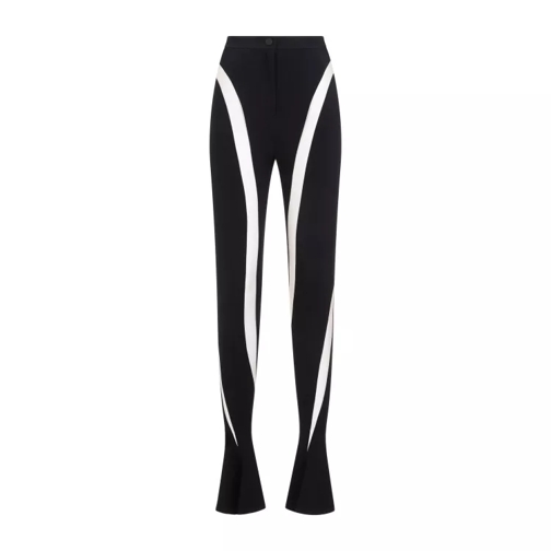 Mugler Black Pants Black 