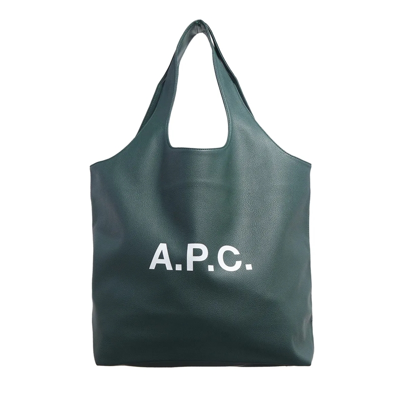 A.P.C. Tote Tote Ninon Kaf Dark Green