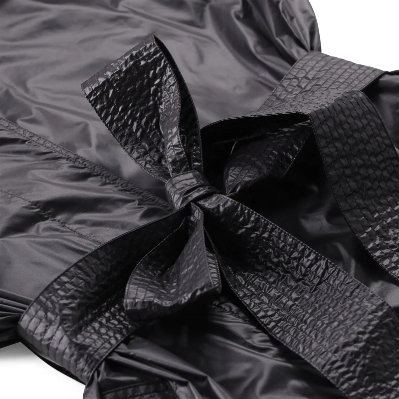 Saint Laurent  Trenchcoat aus Nylon schwarz(Image 6)