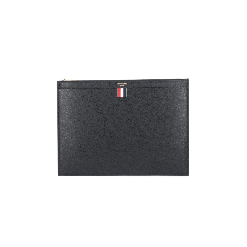 Thom Browne Crossbodytas "Pebble Grain" Pouch – Black Black