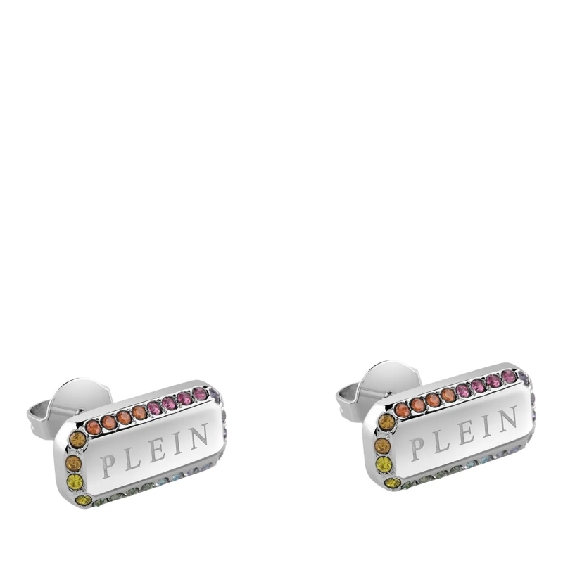 Philipp Plein Ohrstecker Ohrringe Plein Tag silber