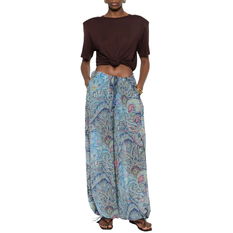 Etro Pantalon de jogging Trousers Light Blue hellblau(Image 2)