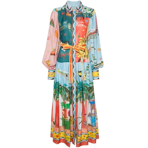 Alemais X Adam Lester All Aboard Maxi Dress Multicolor 