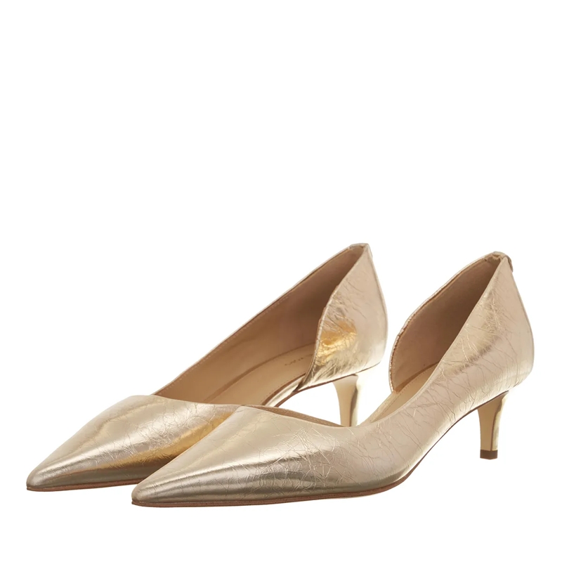 MICHAEL Michael Kors Pumps Elyse Kitten Pump Pale Gold(Image 3)