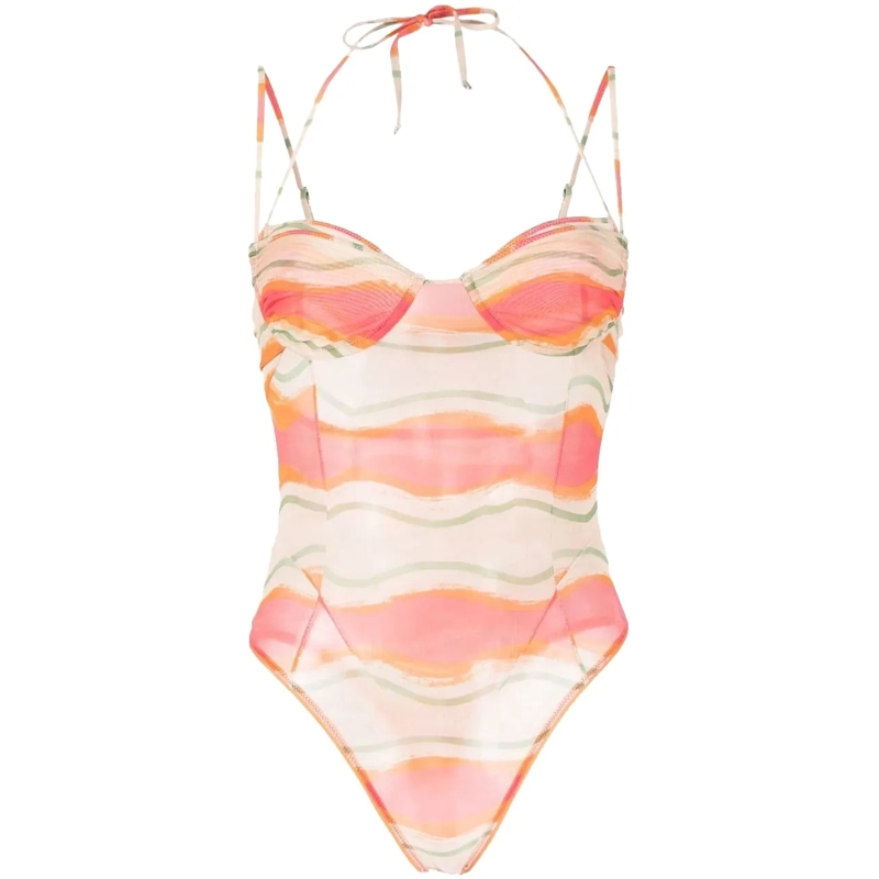 Jacquemus T-shirt Top Multicolour mehrfarbig